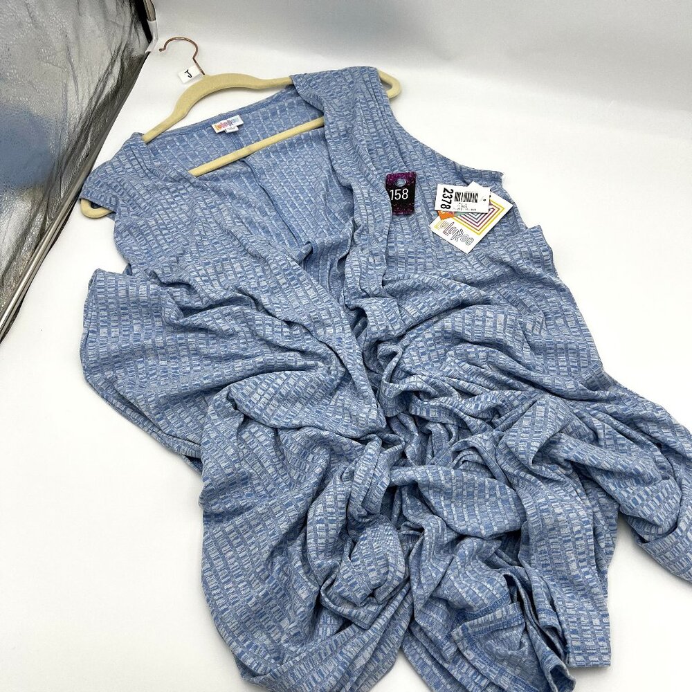 New With Tags LuLaRoe Joy Long Vest L (12-14)